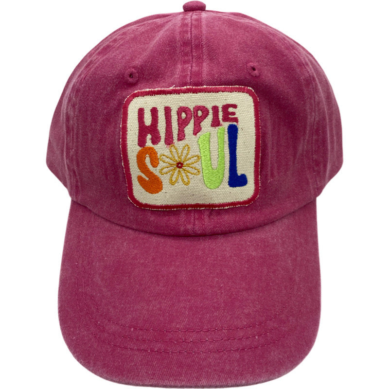 Embroidered Hat-Hippie Soul