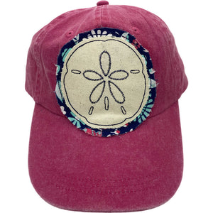 Appliquéd Hat-Sand Dollar