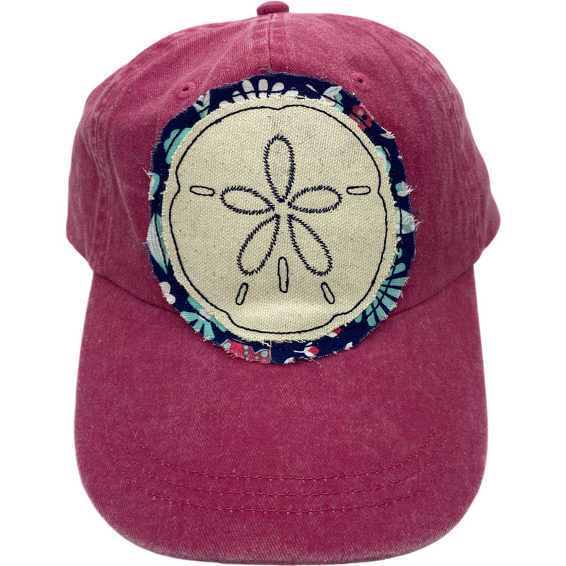 Appliquéd Hat-Sand Dollar
