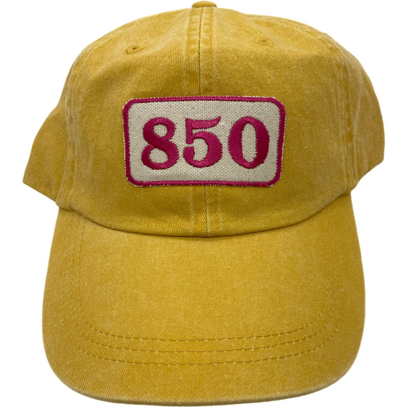 Customizable Embroidered Hat-Area Code