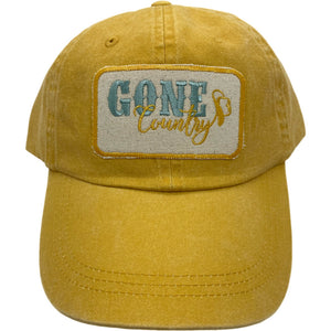 Embroidered Hat-Gone Country