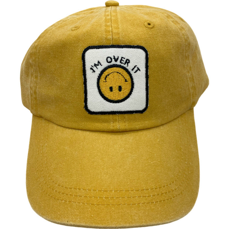Embroidered Hat-I'm Over It