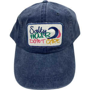 Embroidered Hat-Salty Hair Don't Care