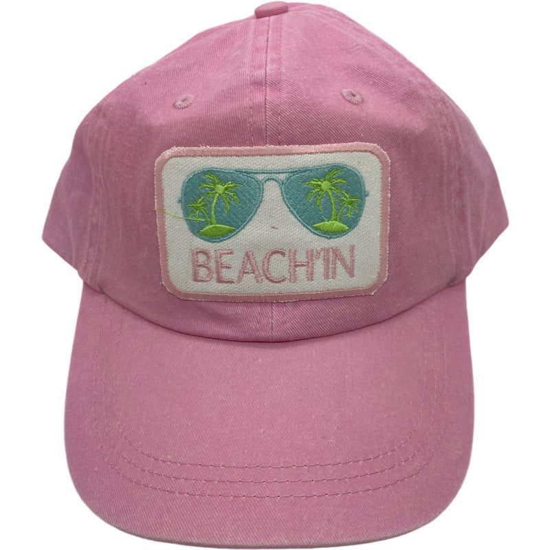 Embroidered Hat-Beach'in