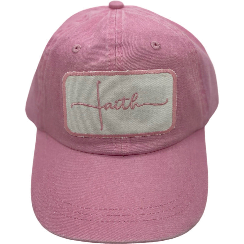 Embroidered Hat-Faith
