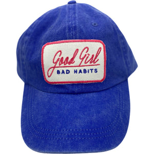 Embroidered Hat-Good Girl Bad Habits
