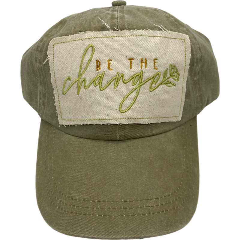 Embroidered Hat-Change