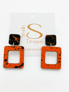Defense Earrings-OK State