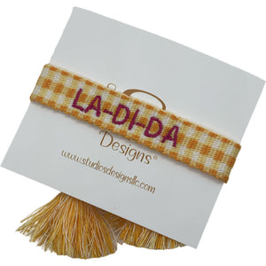 Embroidered Tassel Bracelet-LaDiDa