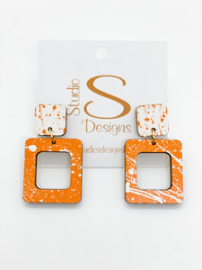 Defense Earrings-Tennessee