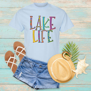Colorful Lake Life T-Shirt