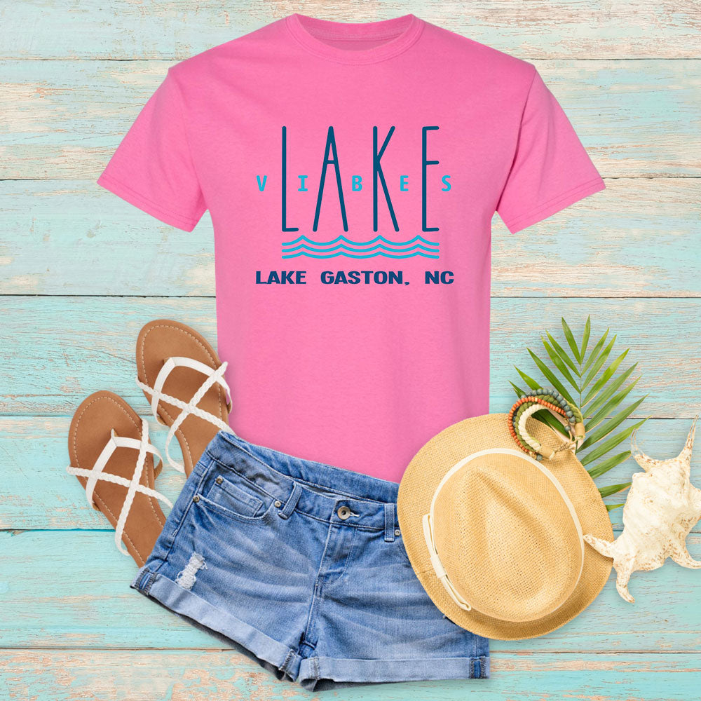 Customizable Lake Vibes T-Shirt