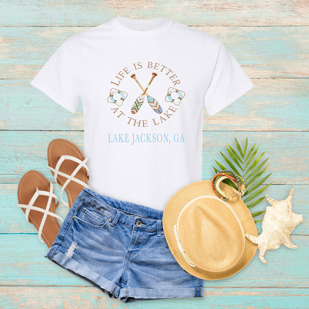 Customizable Lake Paddles T-Shirt