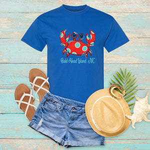 Customizable Polka Dot Crab T-Shirt