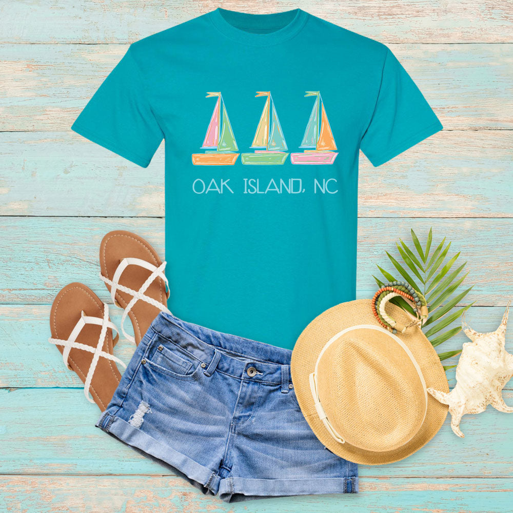 Customizable Sailboats T-Shirt