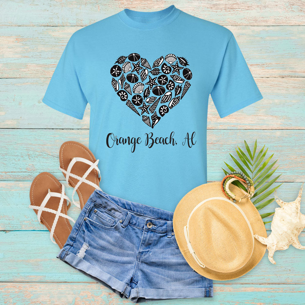 Customizable Sea Shells T-Shirt