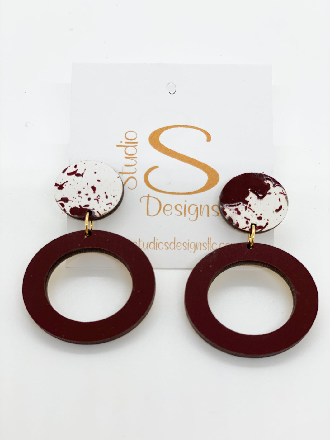 Offense Earrings-TX A&M