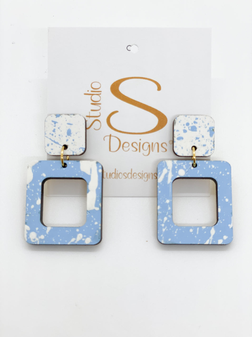 Defense Earrings-UNC