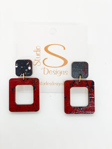 Defense Earrings-Univ SC