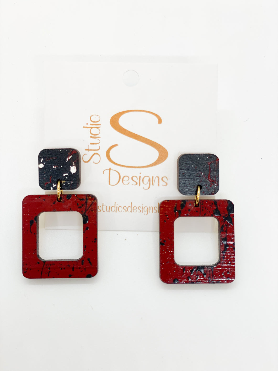 Defense Earrings-Univ SC