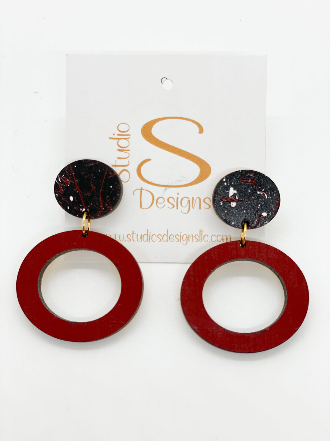 Offense Earrings-Univ SC