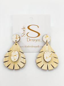 Weatherly Earrings-White Gold