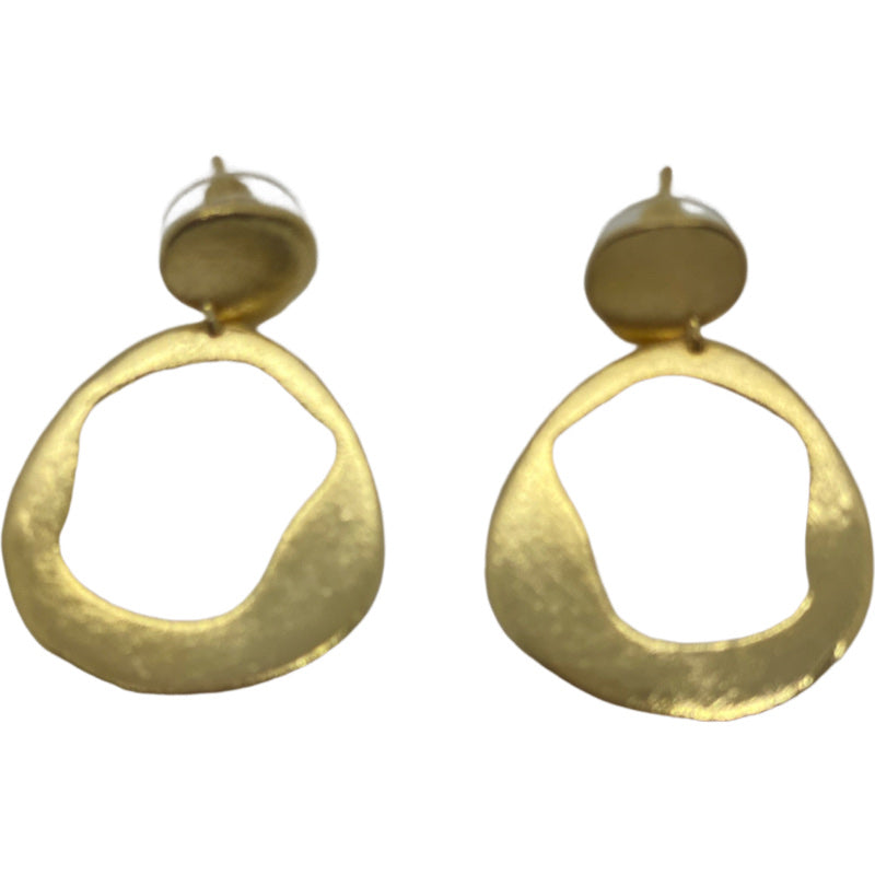 Abstract Circle Earrings