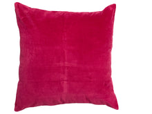 Load image into Gallery viewer, Velvet Throw Pillow 24 X 24-Hot Pink
