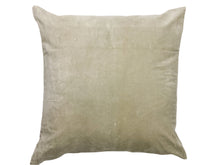 Load image into Gallery viewer, Velvet Throw Pillow 24 X 24-Gray
